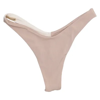 Bikiniunderdel (Beige, Brun) från Zaful Elastan, Polyester