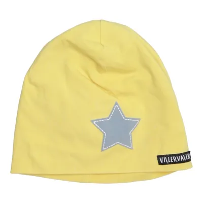 Beanie (Yellow) from Villervalla Elastane, Organic cotton