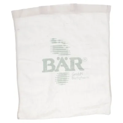 Canvas bag (White, Green) from Bär