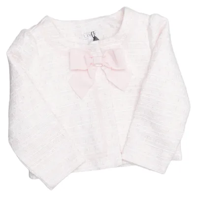 Kavaj (Rosa, Vit) från Livly Akryl, Bomull, Polyester