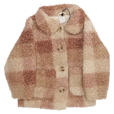 Jacka (Beige, Rosa, Flerfärgad) från H&M Bomull, Polyester