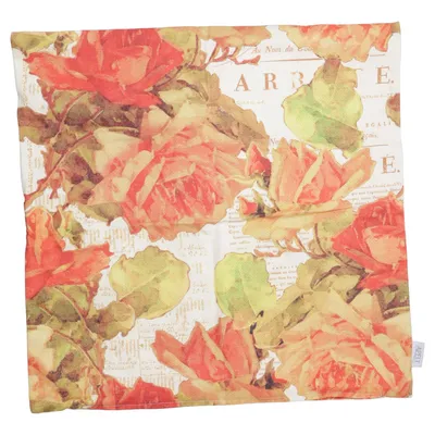 Cushion cover (Red, Green, Multicolored) from APELT Cotton