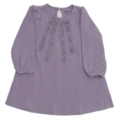 Robe (Violet) de Miniature Coton, Élasthane