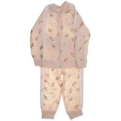 Sportswear set (Pink, Gold) from Adidas Recycled polyester