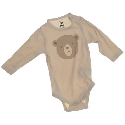Romper (Beige) van ICA I Love Eco Elastaan, Organisch katoen