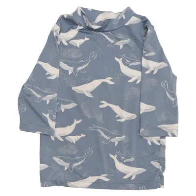 Badtröja (Blå, Vit, Flerfärgad) från Newbie by KappAhl Elastan, Polyester