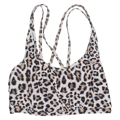 Sports bra (Beige, Brown, Black) from Dragonfly Elastane, Polyamide