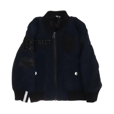 Bomber jacket (Blue, Black) from Skill Polyester