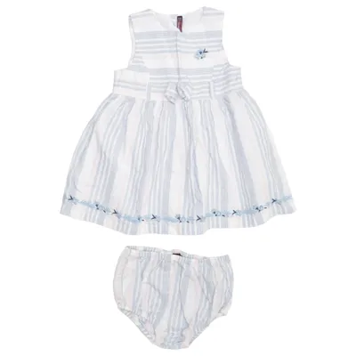 Klänning (Blå, Vit, Rosa) från Sergent Major Bomull, Polyester