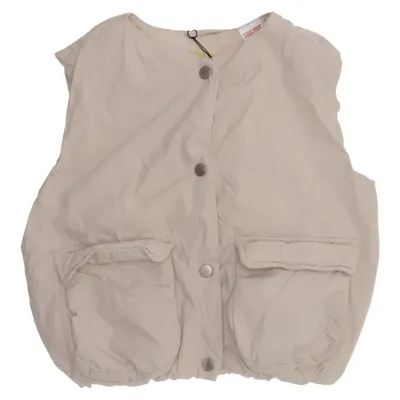 Gilet d'extérieur (Beige) de Zara Coton