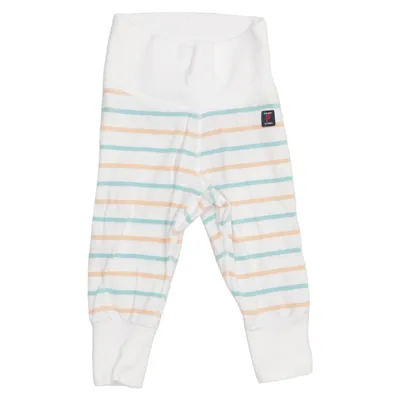 Pyjamasbyxor (Vit, Flerfärgad) från Polarn O. Pyret Bomull, Elastan