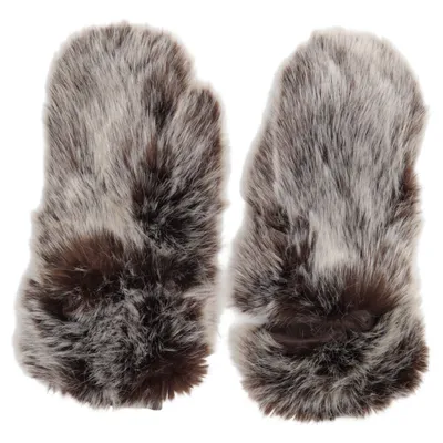 Pälsvantar (Brun) från Newport