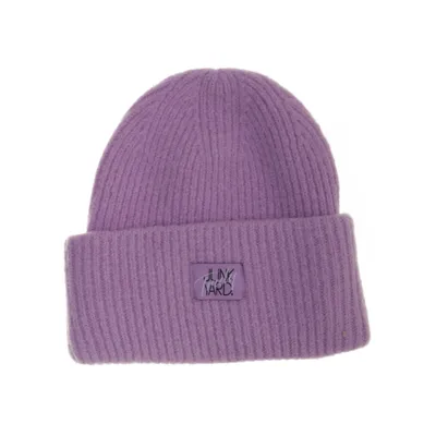 Beanie (Purple) from Junkyard Acrylic, Elastane, Polyamide