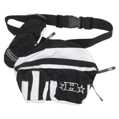 Waist bag (Black, White) from Halvarssons