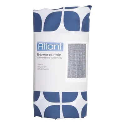 Rideau de douche (Bleu, Blanc) de IKEA Polyester