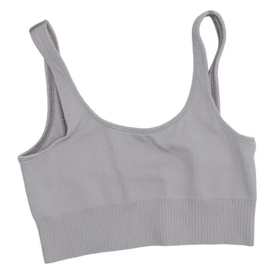 Sports bra (Gray) from Aim'n Elastane, Polyamide
