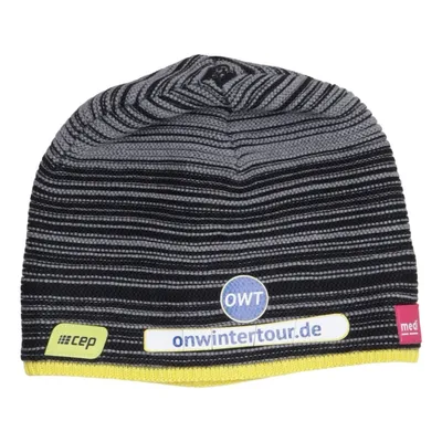 Beaniehue (Sort, Grå, Gul) fra School Akryl, Uld