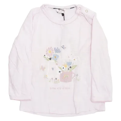 Lange mouwen shirt (Roze, Meerkleurig) van People Wear Organic Katoen