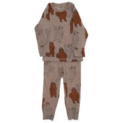 Base layer (Beige, Brown, Multicolored) from Fix by Lindex Wool