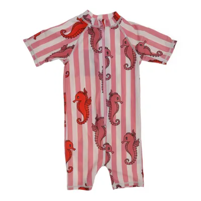 UV beschermende kleding (Roze, Wit, Rood) van Småfolk Elastaan, Polyester