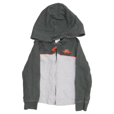 Sweat à capuche (Gris, Blanc) de Carter's Coton, Élasthane