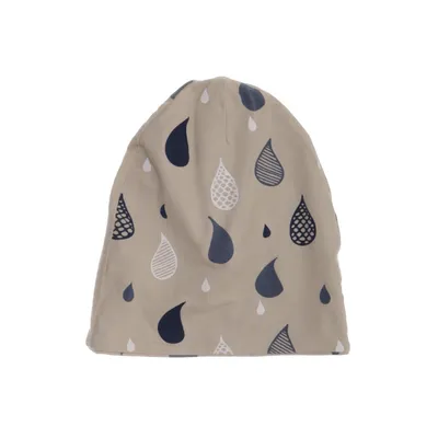 Beanie (Beige, Blue, White) from ICA I Love Eco Elastane, Organic cotton