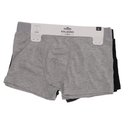 Underwear (Gray, Black) from Kalson Cotton, Elastane