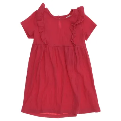 Dress (Pink) from Topomini Elastane, Organic cotton