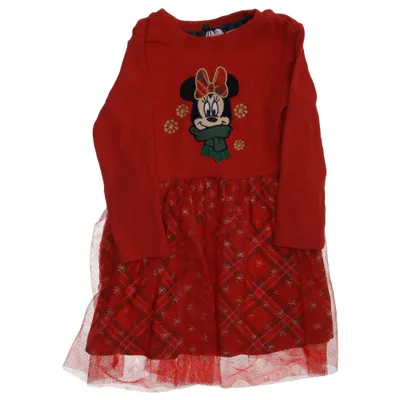 Julkläder (Röd, Flerfärgad) från Disney Minnie Mouse Bomull, Elastan, Polyester