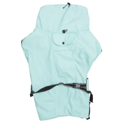Dog coat (Turquoise) from Dogman Polyester