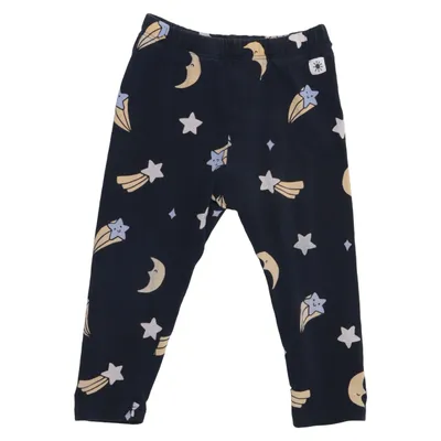 Leggings (Blå, Flerfarvet) fra Lindex Baby Bomuld, Elastan