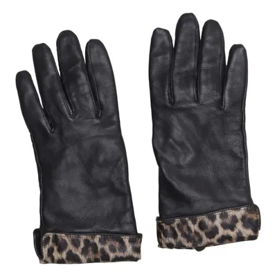 Leather gloves (Black, Brown) from Handskmakaren Leather, Nylon, Wool