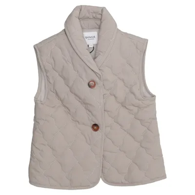 Gilet d'extérieur (Beige) de Donsje Coton, Polyester