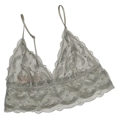Bralette (Gray) from Understatement Cotton, Elastane, Polyamide