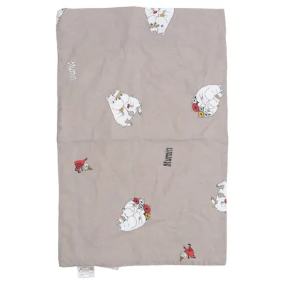 Kuddfodral (Beige, Flerfärgad) från Mumin Bomull