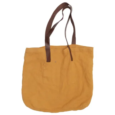 Canvas bag (SR3B9A3PD) from 8ight Second Cotton, Leather
