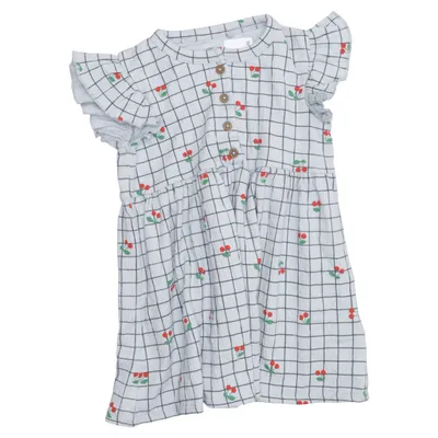 Kleid (Weiß, Mehrfarbig) von Next Baby Baumwolle, Elasthan, Polyester