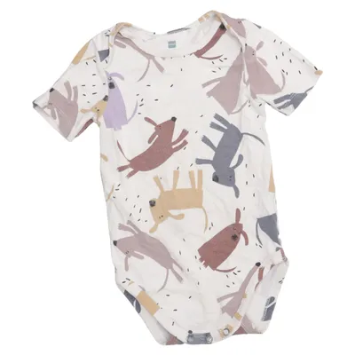 Body (White, Multicolored) from Hema Elastane, Organic cotton