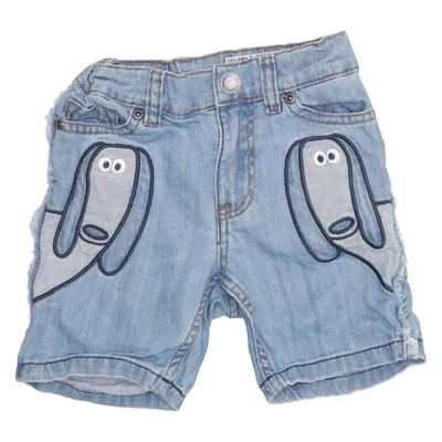 Jeansshorts (Blå) fra Polarn O. Pyret Bomuld