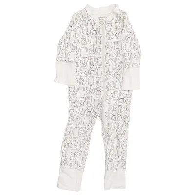 Mjukisdräkt (Vit, Flerfärgad) från MyWear Baby Bomull, Elastan