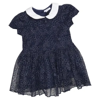 Dress (Blue, White) from Fagottino Polyester