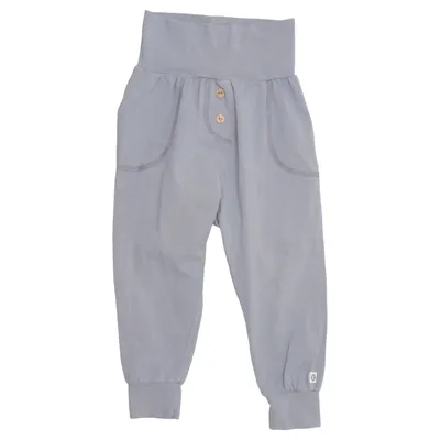 Jogginghose (Grau) von Müsli Elasthan, Bio-Baumwolle