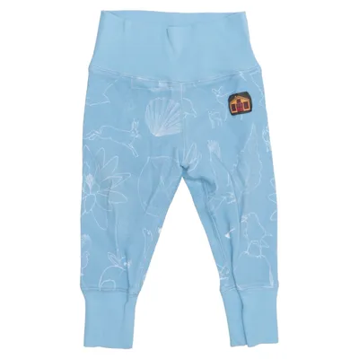 Pyjama broek (Blauw) van Moderska Huset Organisch katoen