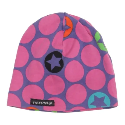 Beaniemössa (Lila, Rosa, Flerfärgad) från Villervalla Bomull, Elastan