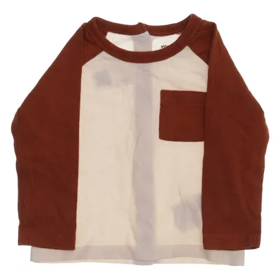 Baseballtröja (Brun, Vit) från Vertbaudet Bomull