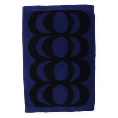Towel (Black, Blue) from Marimekko Cotton