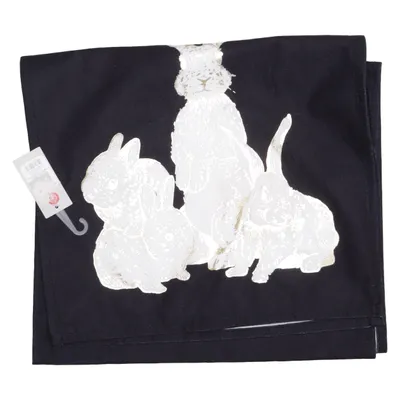 Table runner (Black, Gold) from Home & You Polyester