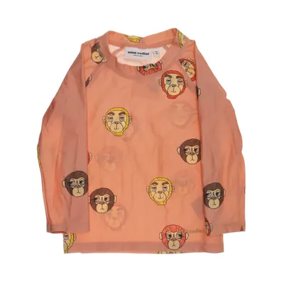 Badtröja (Rosa, Flerfärgad) från Mini Rodini Elastan, Polyamid