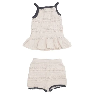 Ensemble (Beige, Multicolore) de H&M Coton