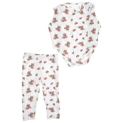 Set (Vit, Röd, Flerfärgad) från ICA Elastan, Ekologisk bomull